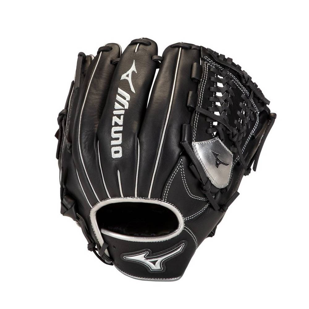 Guanti Mizuno Baseball MVP Prime SE Infield 11.75" Uomo - Nere/Argento - 50268-EDMP